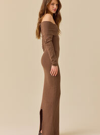 Talitha Maxi Sweater Dress Detail 3 - TULLABEE