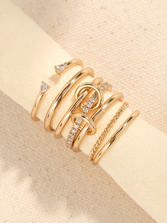 Dainty Layered Ring Set - TULLABEE