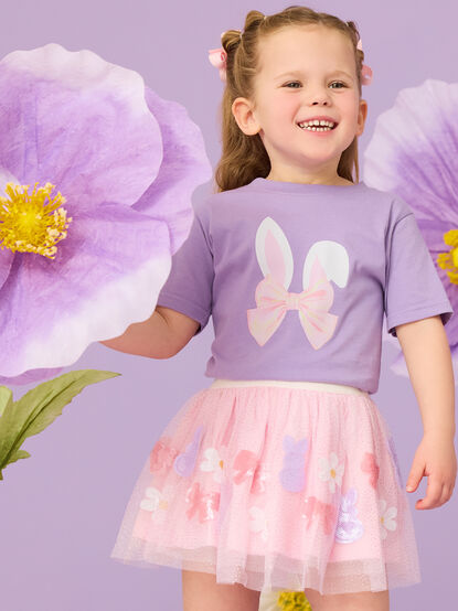 Bunny Ears Bow Tee - TULLABEE