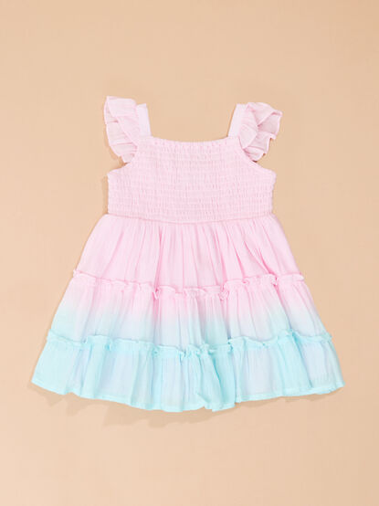 Iris Ombre Beauty Toddler Dress - TULLABEE