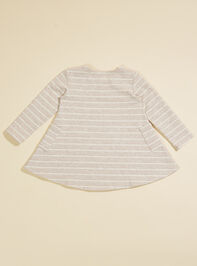 Leena Striped Dress by Vignette Detail 2 - TULLABEE