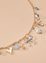 Bow & Bliss Charm Necklace - TULLABEE