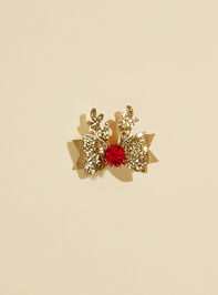 Reindeer Bow Clip - TULLABEE