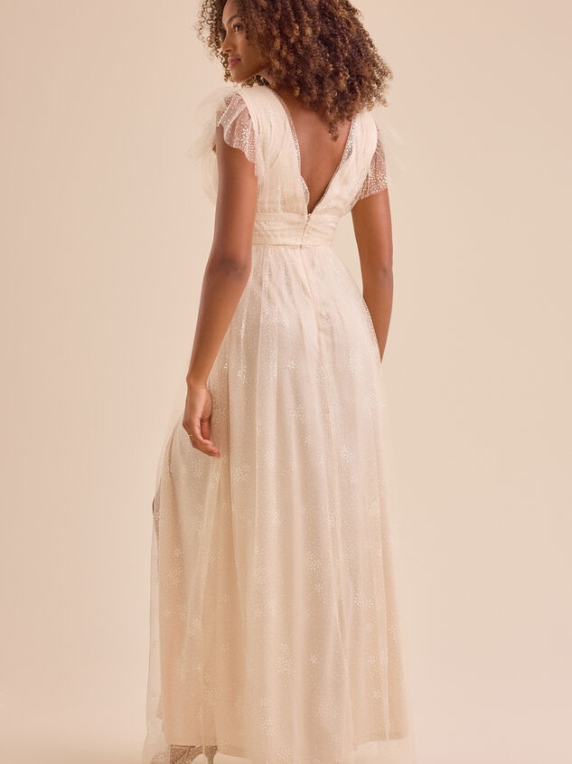 Elina Sequin Maxi Dress Detail 6 - TULLABEE