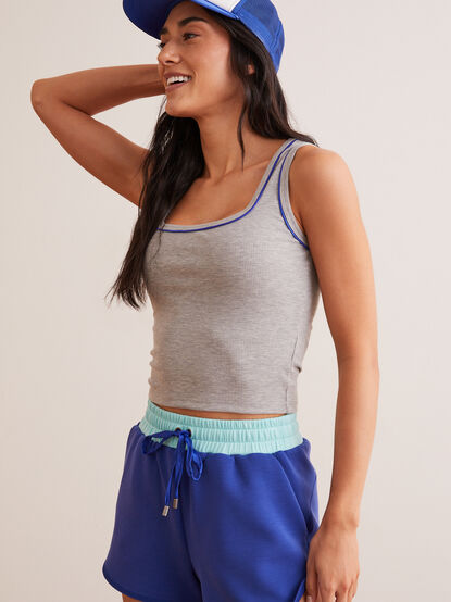 Breezy Ribbed Tank - TULLABEE