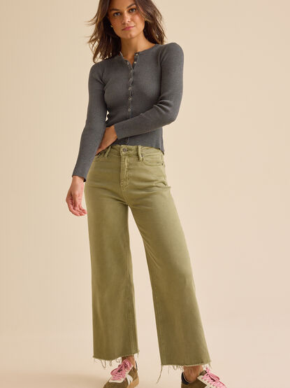 Audrey Crop Straight Jean - TULLABEE