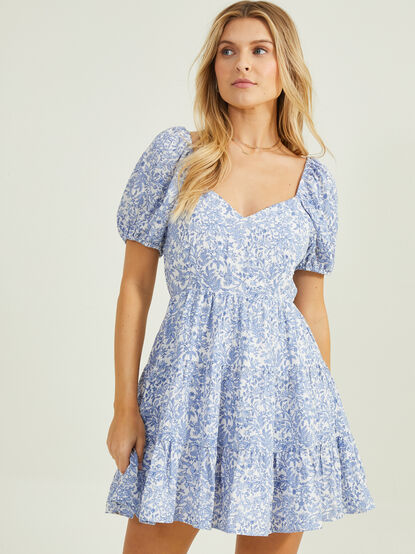 Evelyn Floral Mama Dress - TULLABEE