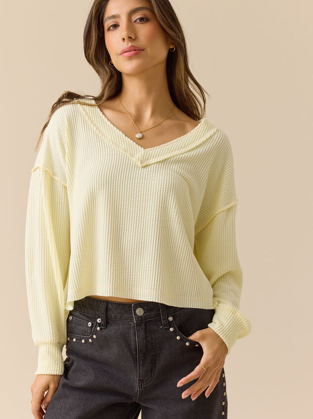 Layne Ribbed Top - TULLABEE