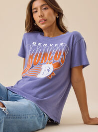 Denver Broncos Distressed Tee - TULLABEE