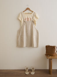 Leighton Linen Skirttall Detail 3 - TULLABEE