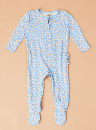 Beth Country Calico Floral Footie - TULLABEE