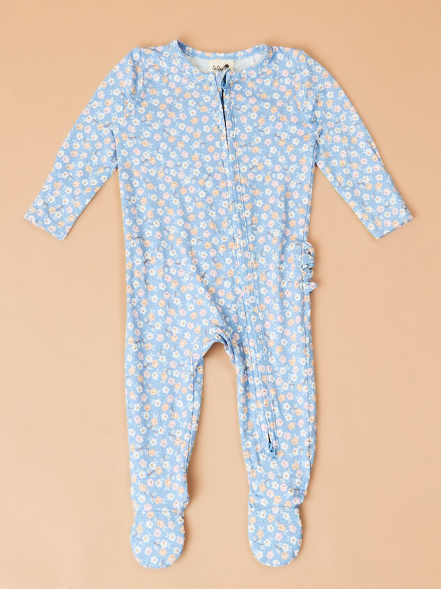 Beth Country Calico Floral Footie - TULLABEE