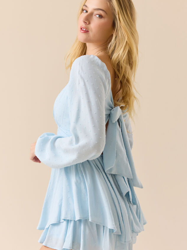 Lydia Clip Dot Romper Detail 4 - TULLABEE