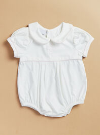 Mary Embroidered Cross Bubble by Mudpie - TULLABEE
