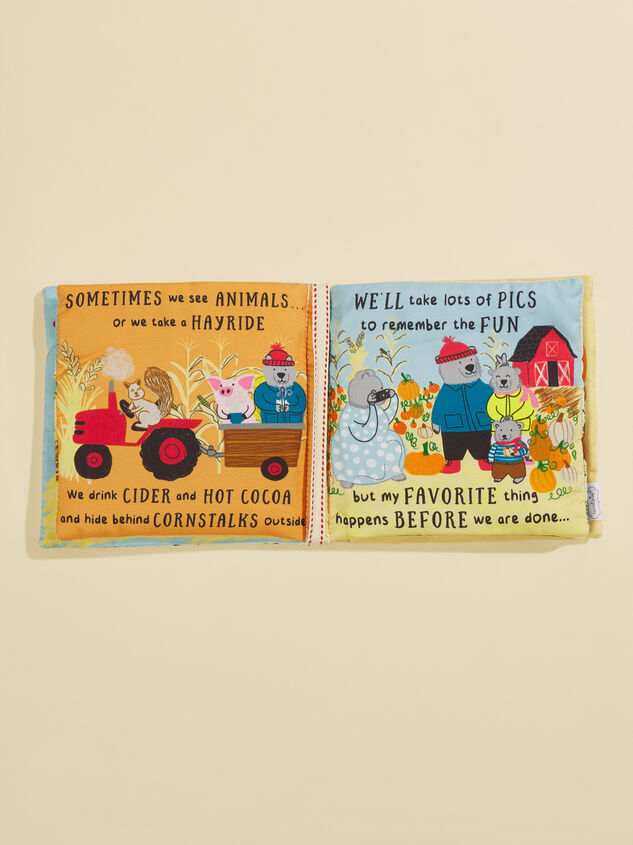 Pumpkin Patch Soft Book by MudPie Detail 2 - TULLABEE