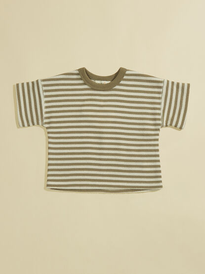Jordy Baby Striped Crewneck - TULLABEE