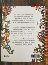 Set Your Mind on Things Above: A Devotional Coloring Book Detail 3 - TULLABEE