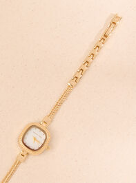 Rayne Thin Chain Watch Detail 2 - TULLABEE