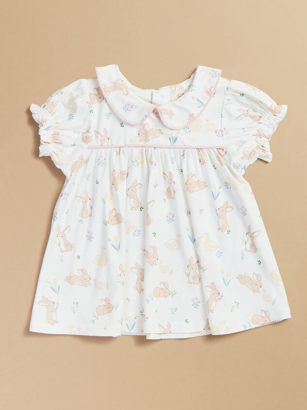 Quack and Hop Dress Detail 2 - TULLABEE
