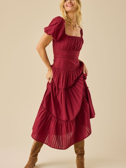 Talla Drop Waist Maxi Dress - TULLABEE