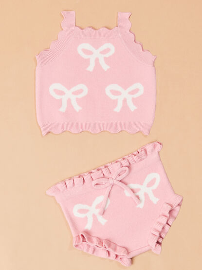 Rayna Bow Tank Set - TULLABEE