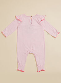Floral Santa Jumpsuit by MudPie Detail 3 - TULLABEE