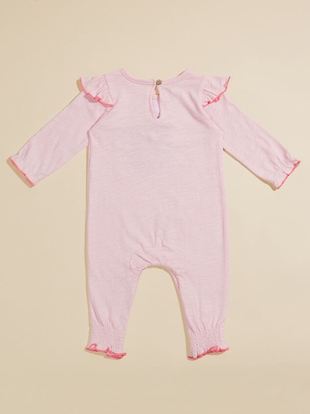 Floral Santa Jumpsuit by MudPie Detail 3 - TULLABEE