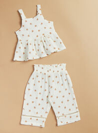 Birdie Floral Baby Tank and Pant Set - TULLABEE