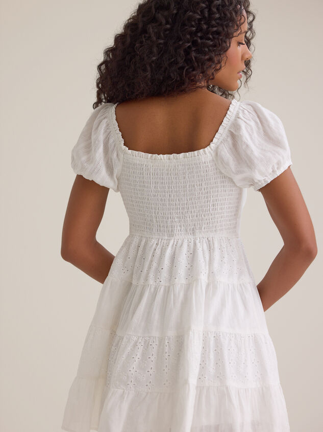 Tina Mini Dress Detail 4 - TULLABEE