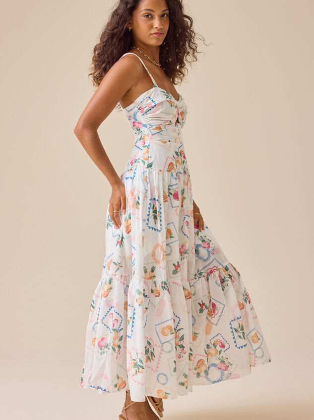 Nalinz Maxi Dress Detail 3 - TULLABEE