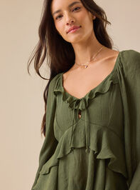 Polly Ruffle Babydoll Top - TULLABEE