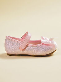 Tish Toddler Glitter Ballet Flat - TULLABEE