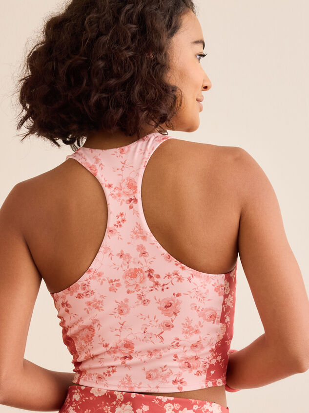 Ignite Floral Tank Detail 5 - TULLABEE