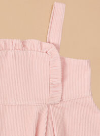 Cary Corduroy Ruffle Jumper Detail 2 - TULLABEE