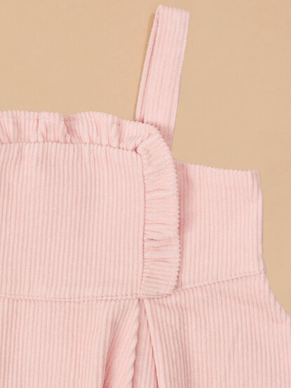 Cary Corduroy Ruffle Jumper - TULLABEE