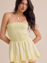 Shelby Strapless Romper - TULLABEE