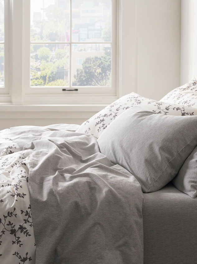 Thistle Cotton Single Pillowcase Detail 2 - TULLABEE