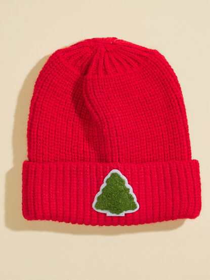 Christmas Tree Knit Beanie - TULLABEE
