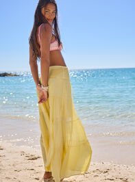 Poppy Maxi Skirt Detail 4 - TULLABEE