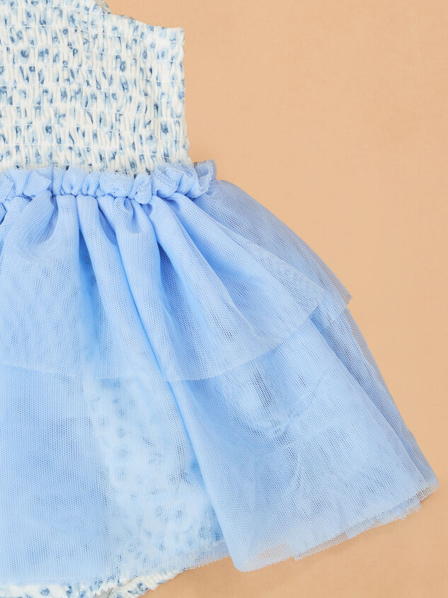 Elly Smocked Bubble With Headband Detail 2 - TULLABEE