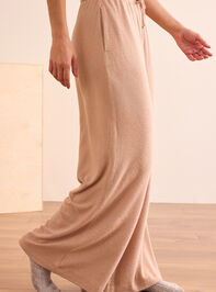 Cozy Nights Straight Leg Lounge Pant Detail 4 - TULLABEE