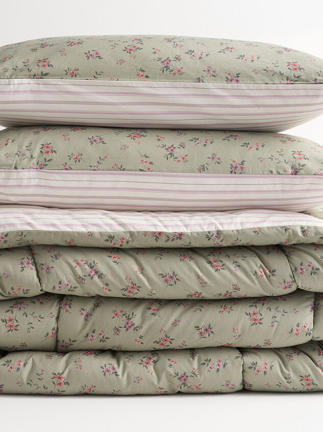 Blair Cotton Comforter Detail 3 - TULLABEE
