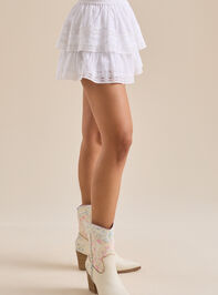 Raleigh Layered Lace Shorts Detail 4 - TULLABEE