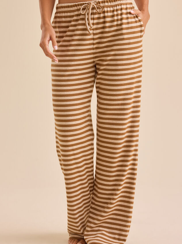 Briley Striped Pants Set Detail 3 - TULLABEE