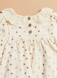 Rosie Smocked Dress and Bloomer Set by Quincy Mae Detail 3 - TULLABEE