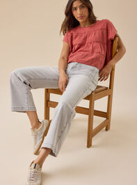 Rebecca Tiered Babydoll Top Detail 3 - TULLABEE