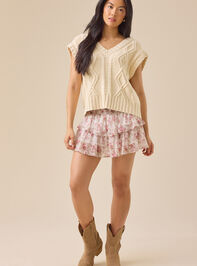 Joanna Cable Oversized Vest - TULLABEE