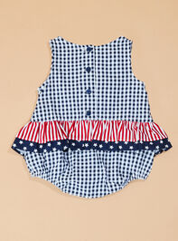 American Gingham Bubble Detail 4 - TULLABEE