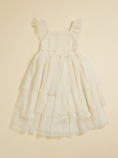 Laylana Smocked Ruffle Dress - TULLABEE