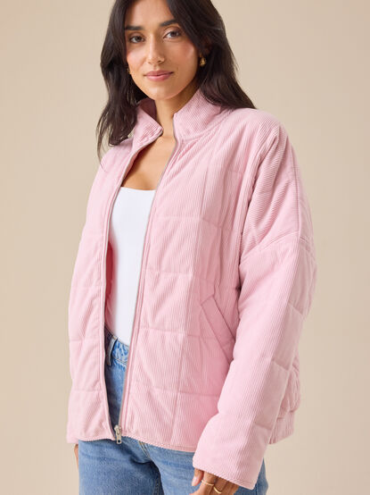 Emery Corduroy Quilted Jacket - TULLABEE